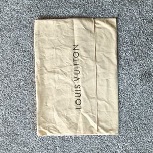Louis Vuitton Foldover Dust Bag